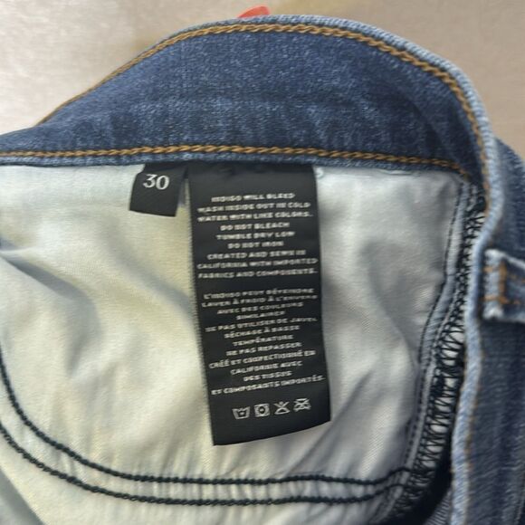 J Brand Ruby High Rise Crop Raw Hem Jeans 30 - Picture 7 of 7